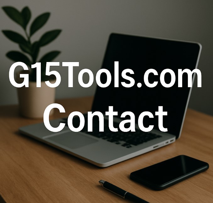 G15Tools Com Contact